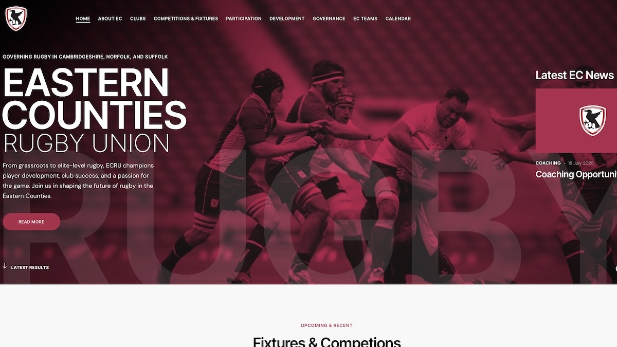 New Eastern Counties website